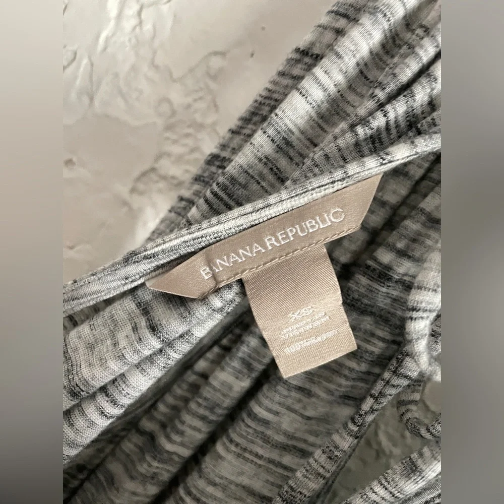 Banana Republic Grey Knit Patio Maxi Dress XS - Picture 7 of 8